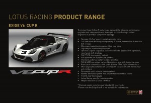 Lotus Racing December 2012 Brochure - Page 8