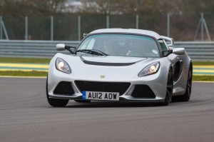 Exige V6 on track