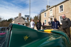 Jim Clark Edition outside The Jim Clark Room