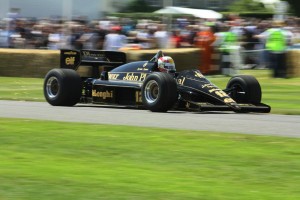 Lotus-Renault 98T at the Goodwood Festival of Speed in 2012