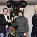 LRGP – Kimi Räikkönen arrives at Enstone